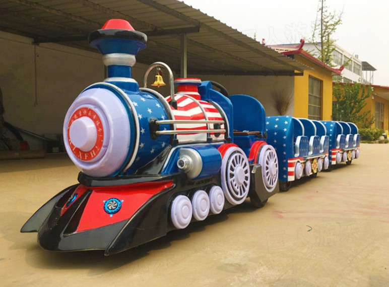 12 seats electric kids trackless train tourist train for sale