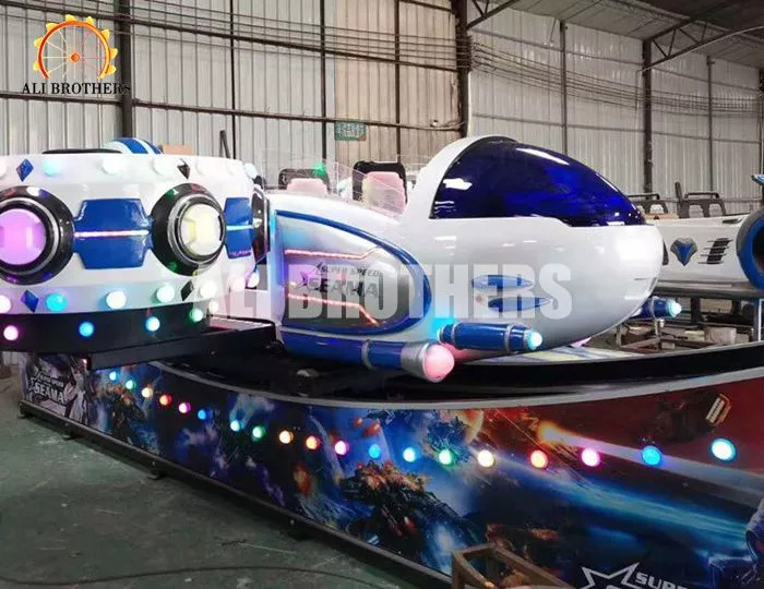 outdoor equipment Amusement park flying boat ride space flying car for sale