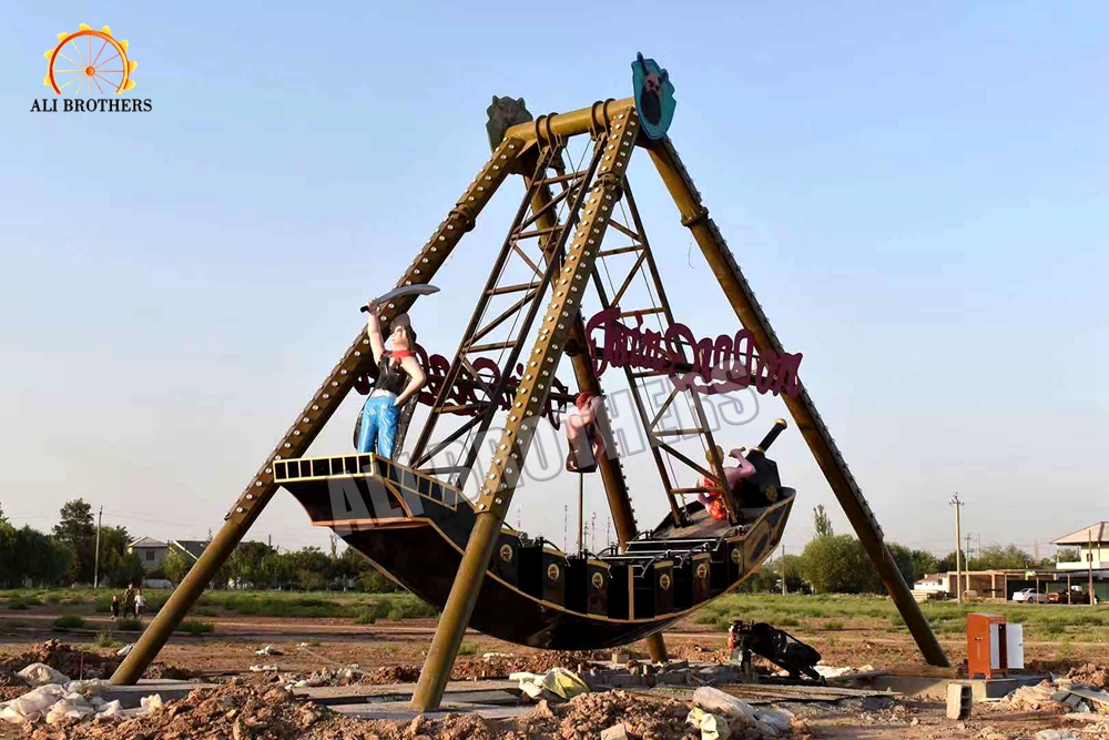 amusement park outdoor 40 seats pirate ship ride for sale