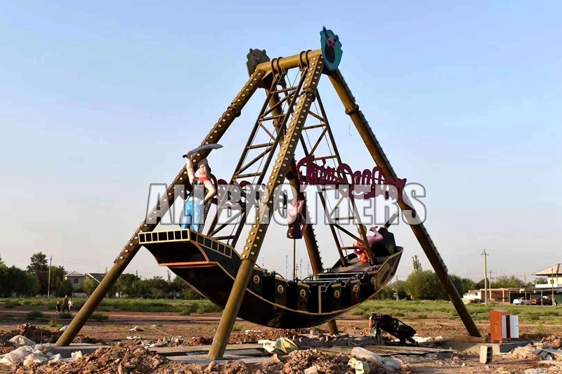 amusement park outdoor 40 seats pirate ship ride for sale