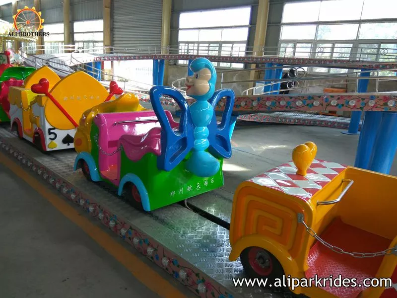 Newly models and most popular children loved theme parks rides mini shuttle