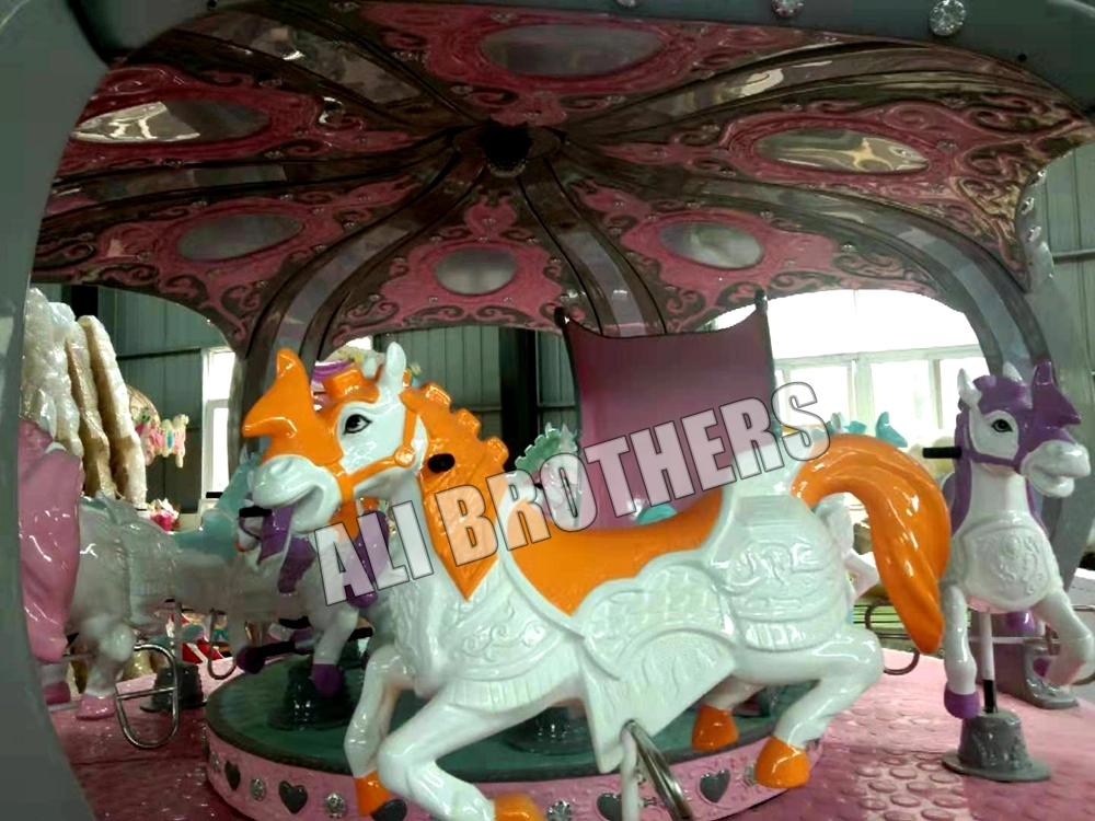 amusement park children equipment 12 seats crown carousel for sale