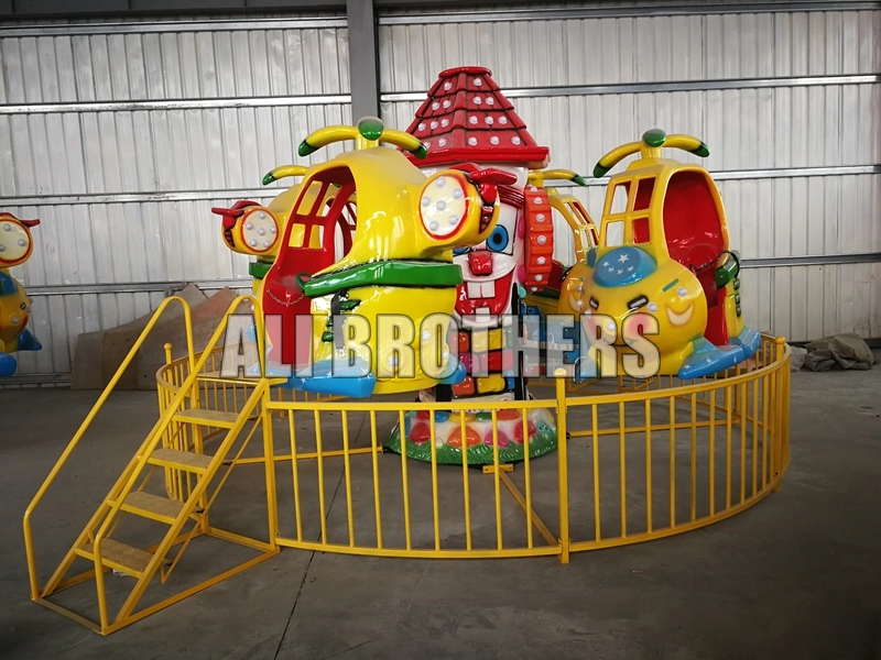 children children flying elephant ride kids mini rotating plane ride for sale