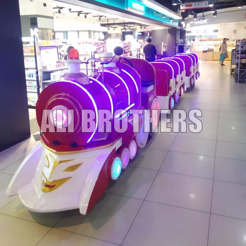 12 seats electric kids trackless train tourist train for sale