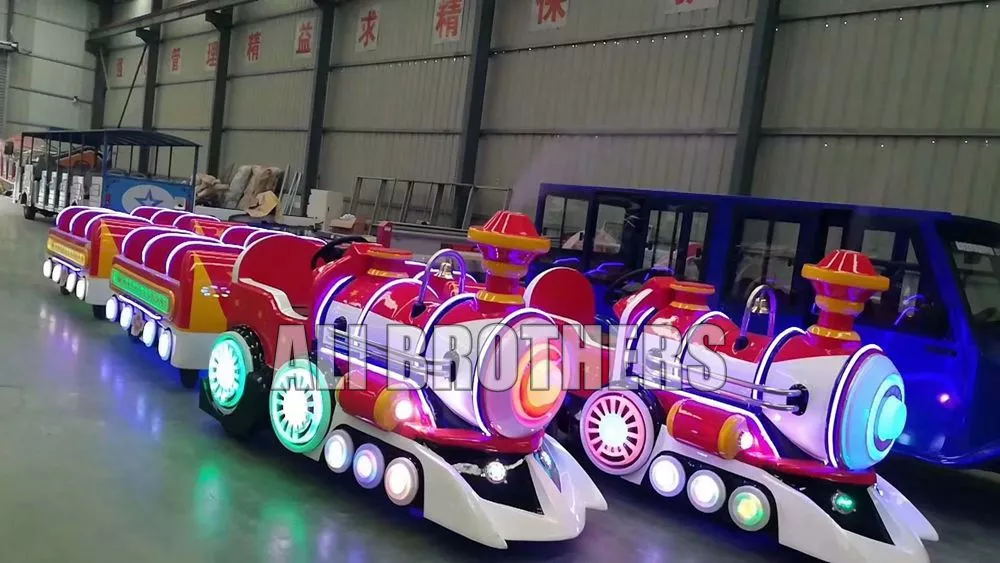 12 seats electric kids trackless train tourist train for sale