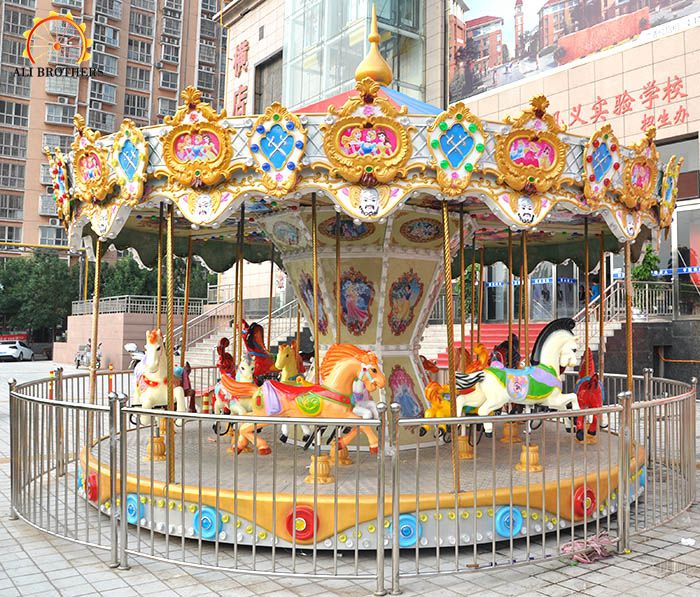 16 seats carousel horse ride