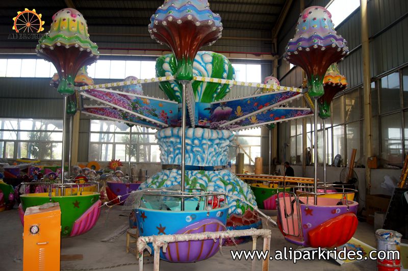 swing ride amusement jellyfish ride for sale