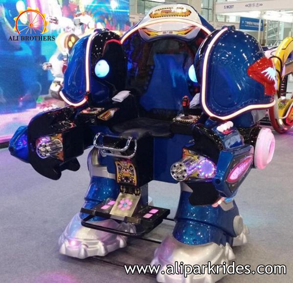 walking robot ride