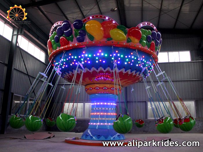 Theme Park Equipment Amusement Fruit Flying Chair