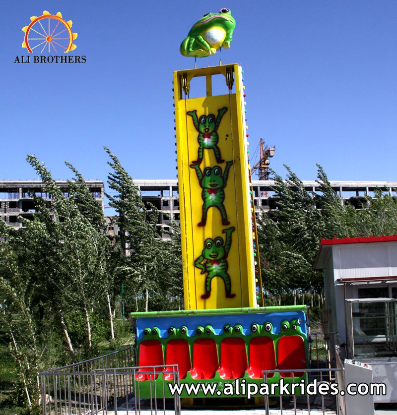 Outdoor amusement park 6 Seat Jumping Frog Hopper Jumping Rides