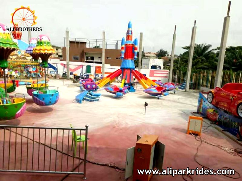 Our amusement rides installed in Africa
