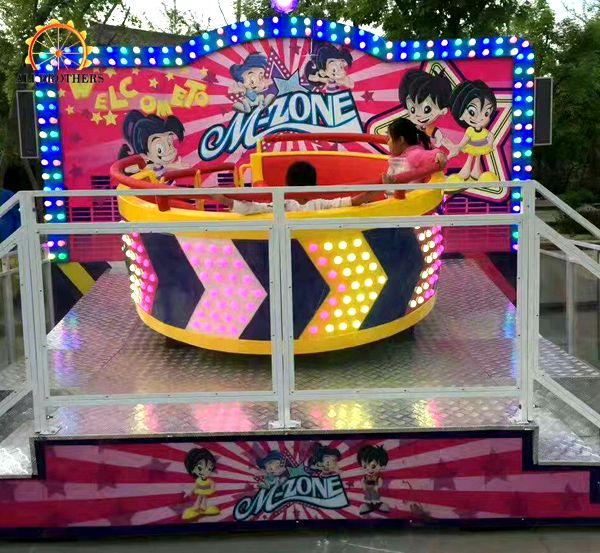 theme park thrill fun fair rides kids min disco tagada for sale