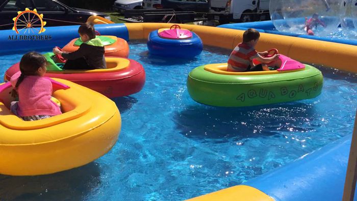 children water games inflatable kids bumper boat for sale